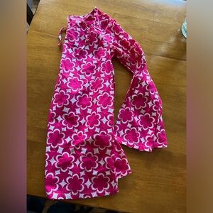 Girls exhilaration geometric cotton tunic